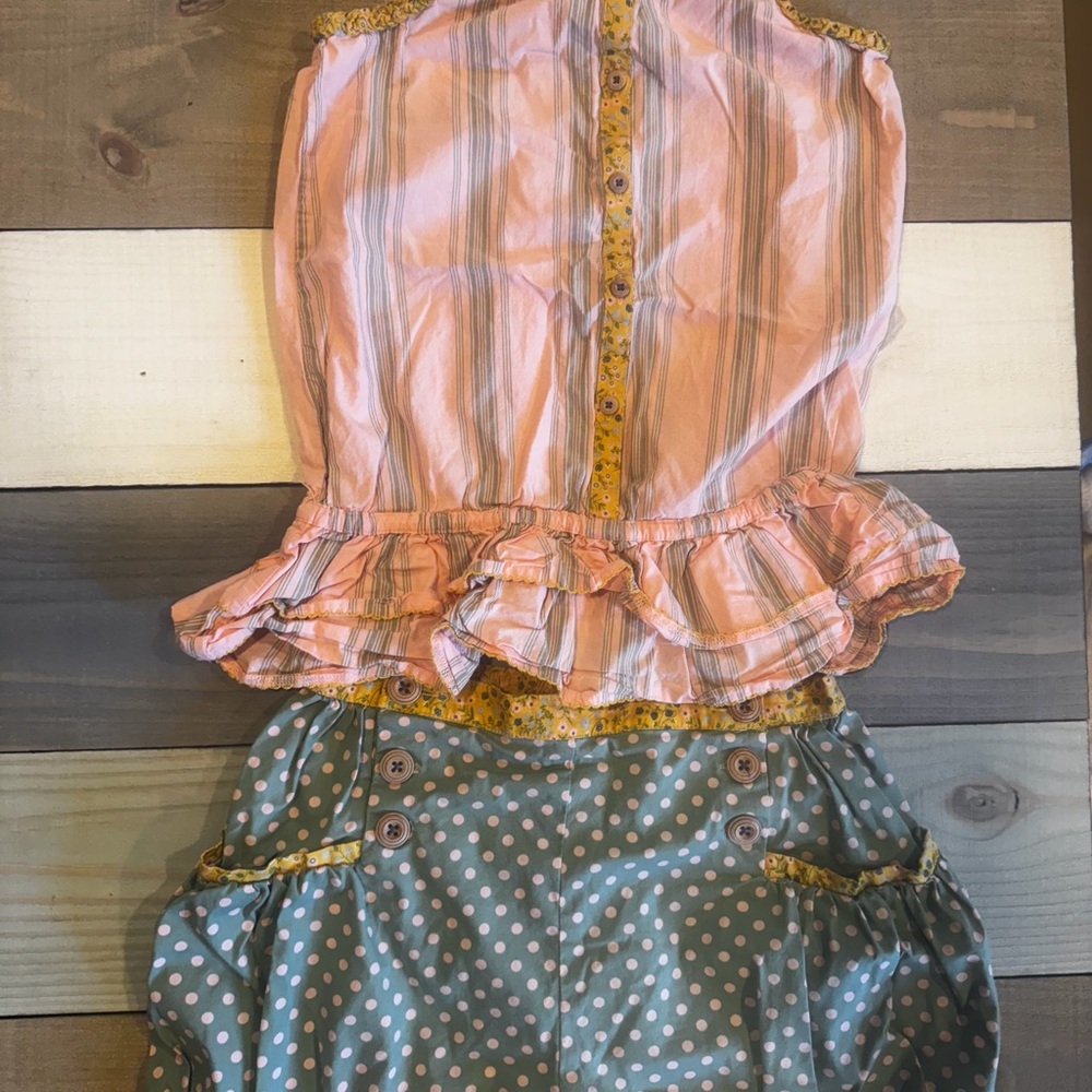 Matilda Jane Pink and Blue Kids Matching Set
